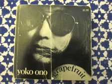 Yoko Ono Grapefruit inscribed - collection Ed Bahlman (not in exhibition)